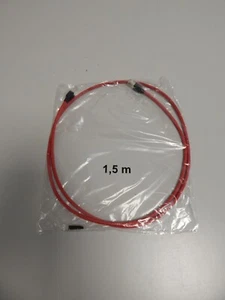 Draka CAT 5E Crossover-Kabel RJ45 LAN- Ethernet- Netzwerkkabel, 1,5m, rot - Bild 1 von 2