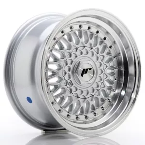 Cerchio Japan Racing in Lega JR9 15x8 ET20 4x100/108 Grigio Canale Spazzolato JR - Foto 1 di 1