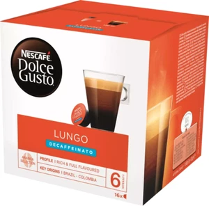 7 x 16 Kaffeekapseln Dolce Gusto Lungo Decaffeinato - Bild 1 von 1