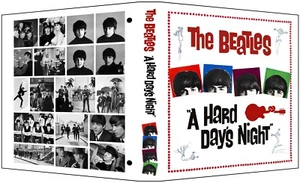 BEATLES A HARD DAY'S NIGHT individuelles Fotoalbum mit 3 Ringen LENNON / MCCARTNEY - Bild 1 von 5