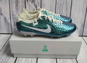 Nike Tiempo Emerald Legend 10 Elite FG 30 Football Boots FQ3247-300 UK 6 - Picture 1 of 11