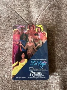 Old Rare Vintage Riviera Hotel & Casino La Cage Drag Queens LGBTQ+ Playing Cards - Picture 1 of 5