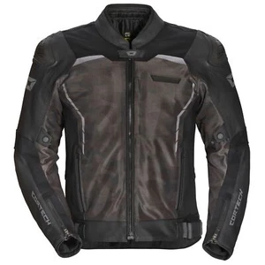 Cortech Vader Leather Jacket - Black/Camo - Medium 8808-1015-05 - Picture 1 of 11