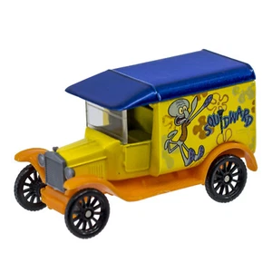 Matchbox SpongeBob Squidward 1921 Model T Ford Truck Yellow Blue Loose Mint - Picture 1 of 3