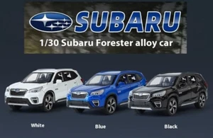 SUBARU FORESTER E-BOXER AWD SUV 1/30 MODÈLE DE VOITURE MOULÉ SOUS PRESSION VÉHICULE NEUF CADEAU - Photo 1/14