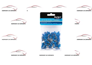 40608 - BLUE SPOT TOOLS 100 PZ TERMINALI MASCHIO BLU - Foto 1 di 1