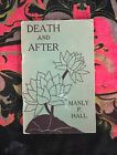 Death and After — Manly P Palmer Hall — 1939 Pb — Occult Alchemy Astrology Tarot