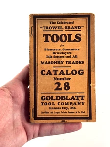 vtg Catalog 1900 1910 Goldblatt Hardware Tools Kansas City KS MO - Picture 1 of 14