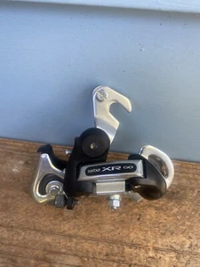 NOS Vintage Suntour XR50 Mountain Bike Rear Derailleur-Gray Pulleys-Claw Mount - Picture 1 of 5