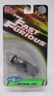 Racing Champions Fast & Furious Series 10 | Honda Civic 1995 (negro) Foto 1 de 2