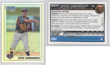 2010 Bowman Chrome Prospects Refractor /777 Steve Lombardozzi #BCP77