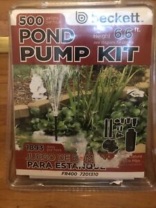 New Beckett Corporations 500 GPH  Pond Pump Kit with Prefilter