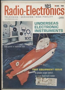 Radio-Electronics Magazine Vol 37 #08 Aug 1966 Underseas Electronic Instruments - Picture 1 of 3