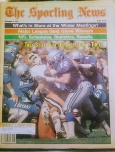 1984 The Sporting News Seattle Seahawks Football Jeff Bryant on Cover - Picture 1 of 1