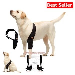 Breathable Dog Elbow Support Sleeve for Adults - Elbow Hygroma & Arthritis Cure - Picture 1 of 10