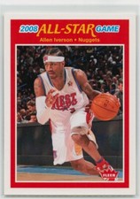 ALLEN IVERSON 2008-09 Fleer 1988-89 Retro All Star #128 SP Philadelphia 76ers