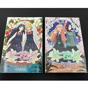Yen Press Kiss & White Lily for my Dearest Girl Vol. 1 & 2 Bundle, English Manga - Picture 1 of 10