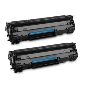 Cartucho de tóner negro 2PK CF283X 83X compatible para HP LaserJet Pro M201DW M201n - Imagen 1 de 4