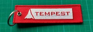 Llavero Tempest bordado doble cara - Imagen 1 de 2