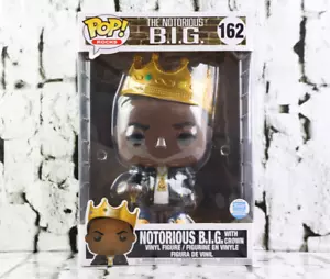 Funko Pop Notorious GRANDE con corona 10" #162 Esclusiva FunkoShop - Foto 1 di 8