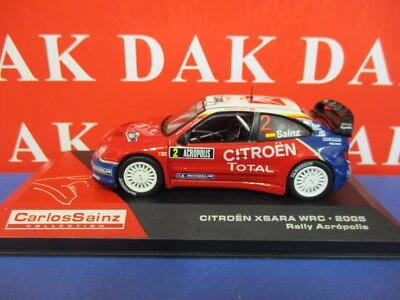 Die cast 1/43 Modellino Auto Citroen Xsara WRC Rally Acropolis 2005 C. Sainz - Immagine 1 di 4
