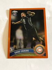 2011 Topps Chrome Orange Refractor Gabe Carimi RC