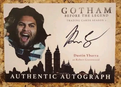 2017 Gotham Season 2 Dustin Ybarra as Robert Greenwood Autograph Card DY - Image 1 of 2