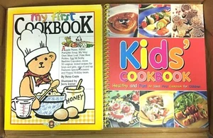 2 Kids Cookbooks, My First Cookbook and Kids' Cookbook - Imagen 1 de 2
