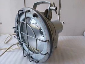 große EX Bunkerlampe Explosionsgeschützte Werkstattlampe Wandlampe 1982 - Bild 1 von 22