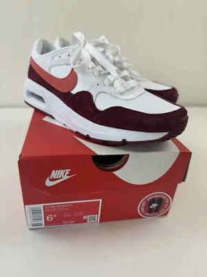 NUEVO Nike Air Max SC Mujeres Atlético Correr Gimnasio Entrenamiento Talla 6.5 Rojo Zapatos FJ3242-100 Foto 1 de 4