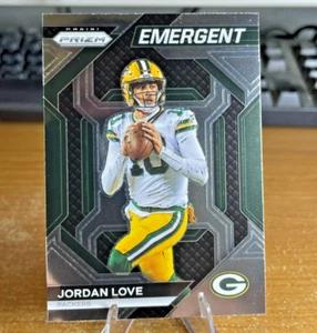 Jordan Love 2023 Panini Prizm Emergent #H-3 - Green Bay Packers - Picture 1 of 3
