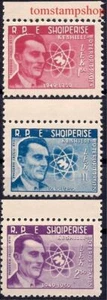 Albanie 1959 Curie Physique Science Chimie Nobel Prix Atom Nucléaire Puissance - Photo 1/1