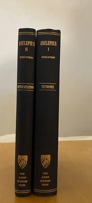 Asclepius: Collection and Interpretation of the Testimonies, Edelstein, Ludwig,E - Image 1 of 4
