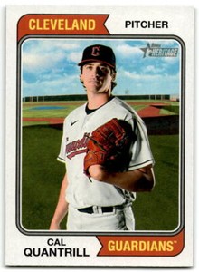 2023 Topps Heritage #429 Cal Quantrill NM