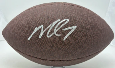 Michael Vick Signed Wilson Super Grip Football Philadelphia Eagles PSA 745 - Image 1 of 3