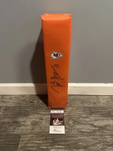 TRENT GREEN SIGNED TOUCHDOWN PYLON KANSAS CITY CHIEFS JSA COA AUTOGRAPHED - Picture 1 of 3