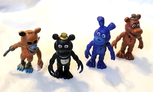 FNAF Five Nights at Freddys Black Freddy And Others Standing Vinyl Figure 4" - Picture 1 of 11