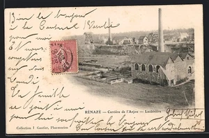 CPA Rénazé, Carrière de l´Anjou, Laubinière 1906 - Picture 1 of 2