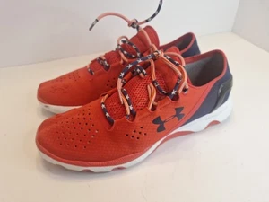 Under Armour Speedform Apollo Vent Running Shoes Mens 13 Red White Blue USA Star - Picture 1 of 21