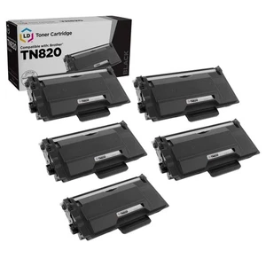 Juego de 5 tóneres negros compatibles con LD DCP-L5500D DCP-L5600DN HL-L6250 - Imagen 1 de 9