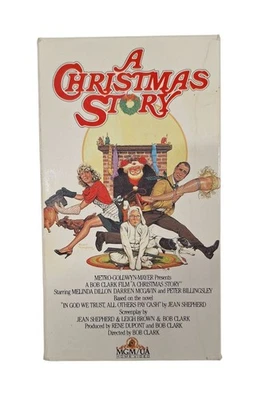 A Christmas Story (VHS, 1994) Blockbuster Video Sticker - Image 1 of 3
