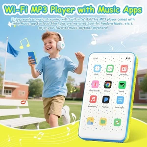 132GB Android MP3 Player with Bluetooth and WiFi, 4.0 Inch Touchscreen - Picture 1 of 7
