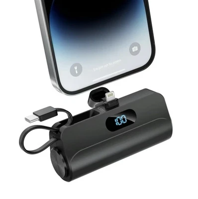 Mini Power Bank Per IOS/SAMSUNG 5000mAh - Immagine 1 di 4