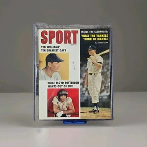 Revista Deportiva Junio 1959 Mickey Mantle Quiosco De Colección New York Yankees MLB - Imagen 1 de 19