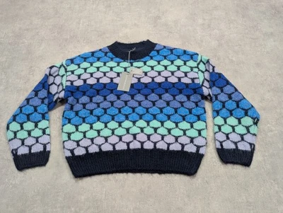 Jersey Oliver Bonas Mujer 12 Lotería Punto Geo Acogedor Tejido Estampado Suave Retro Foto 1 de 4