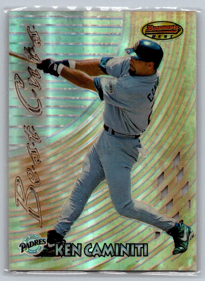1997 Bowman's Best Cuts Refractor  Ken Caminiti BC9 - Image 1 of 2