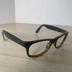 Ray-Ban RB2132 New Wayfarer 902 Sunglasses Tortoise Frames Only 52-18 Italy - Picture 1 of 8