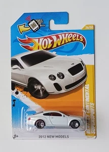 2012 Hot Wheels Bentley Continental Supersports Error Car Wrong Front Wheels - Picture 1 of 2