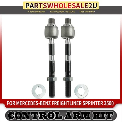 2pcs Front Inner Steering Tie Rod End for Kia Optima 06-10 Magentis 577241D000 - Image 1 of 4