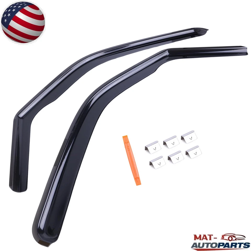 Protetores de chuva solar vento para 1996-2026 Chevy Express Van 2500/3500 - Imagem 1 de 4